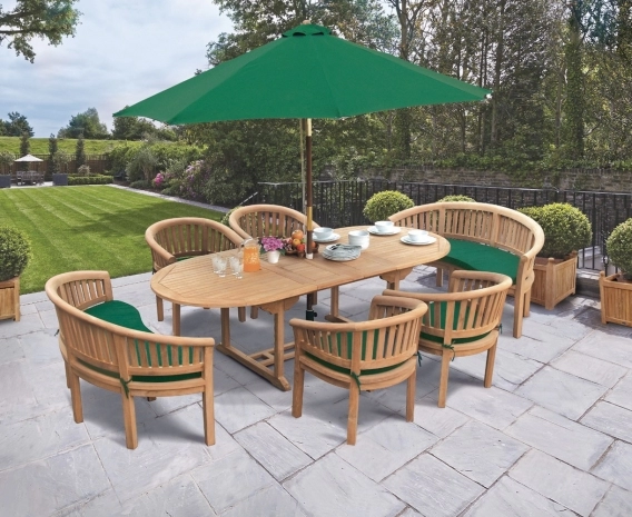 Wimbledon Teak Garden Dining Furniture Set