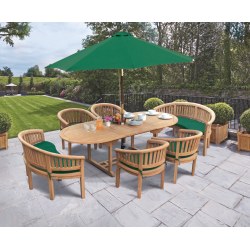 Wimbledon Teak Garden Dining Furniture Set