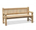 Braemar 4 Seater Teak Garden Bench – 1.8m