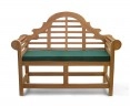 lutyens-style garden bench