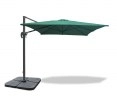 Square 3 x 3m Large Cantilever Parasol with cover – Umbra®