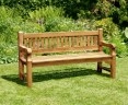 Braemar 4 Seater Teak Garden Bench – 1.8m