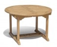 Brompton Teak Extending Table - Closed