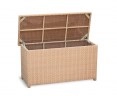 Rattan Garden Storage Box with Lid