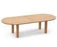 Titan Chunky Oval Garden Table – 1.2 x 3m