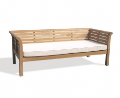 Large Teak Outdoor Daybed - 2.1m / 7ft