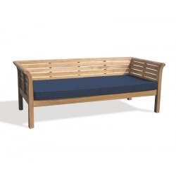 Outdoor Daybed Mattress Cushion – 2m - Navy Blue