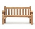 Balmoral 5ft Sturdy Teak Park Bench – 1.5m