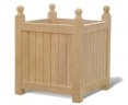 Large Garden Planter, Teak Versailles Planter