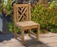 chinoiserie chippendale garden dining chair