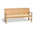 Stanford 4 Seater Teak Outdoor Bench – 1.8m