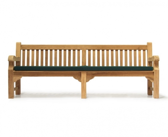 Balmoral Heavy Duty Teak Park Bench – 2.4m/8ft