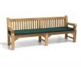 2.4m heavy duty garden bench