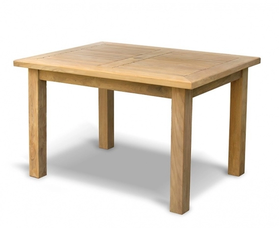 Balmoral Rectangular Teak Garden Table – 1.2m