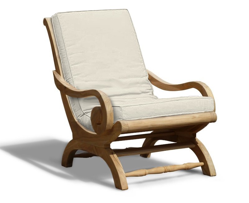 folding chair cushion pad – oceanic teak furniture
