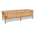 Extra Large Teak Garden Daybed – 2.7m / 9ft