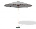 2.5m Parasol, Octagonal, Certified Sustainable Hardwood