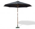 2.5m Parasol, Octagonal, Certified Sustainable Hardwood