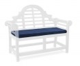 Lutyens-Style 2 Seater Garden Bench Cushion