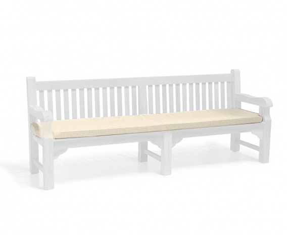 Outdoor Bench Cushion Large 2.4m