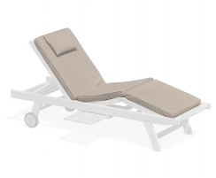 Luxury Garden Sun Lounger Cushion