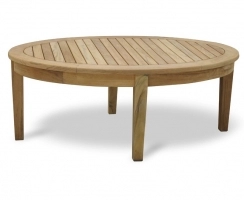 Aria Teak Oval Coffee Table