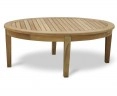 Aria Teak Oval Coffee Table