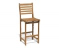 Yale Garden Bar Stool, Teak Wooden Bar Chair