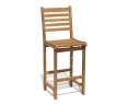 Yale Garden Bar Chair, Teak Bar Stool