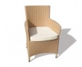 Riviera Honey Wicker Armchair