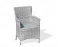 Riviera Grey Marble Armchair