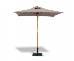 Square Tilting Outdoor Parasol - 2m