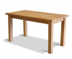 Chichester Teak Outdoor Dining Table, Rectangular - 1.4m