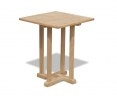 Canfield Teak Square Garden Table - 0.6m