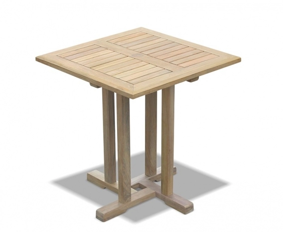 Canfield Teak Square Garden Table - 0.7m