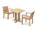 Square Table 2 Seater Set