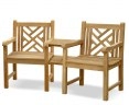 Princeton Teak Companion Seat