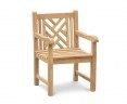 Princeton Teak Garden Armchairs