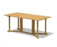 Shelley Outdoor Drop Leaf Table and 8 Rimini Armchairs