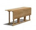 Shelley Outdoor Drop Leaf Table and 8 Rimini Armchairs