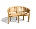 Wimbledon Bijou Banana Bench, Teak