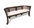 Kensington 3 Seater Bench Cushion, Indoor Bench Cushion