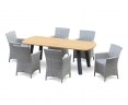 Disk 6 Seater Outdoor Dining Set