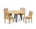Disk 4 Seater Outdoor Dining Set