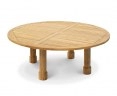 Titan Round Outdoor Table 2m