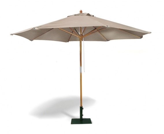 ikayaa 3m wooden patio garden umbrella Martha Stewart Kids' Outdoor and durable ribs provide superior strength and stability against the elements 3m Octagonal Umbrella