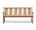 York Teak Garden Bench, Flat Pack - 1.8m