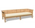 Extra Large Teak Garden Daybed – 2.7m / 9ft