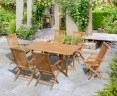 Shelley 6 Seater Gateleg Table and Folding Chairs