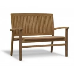 Small Wooden Benches | 4ft Garden Benches | Small Teak Benches